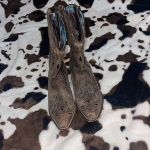 LAREDO Women’s LUCRETIA Studded Snake Inlay COWGIRL BOOTS - SNIP TOE- Size 10M